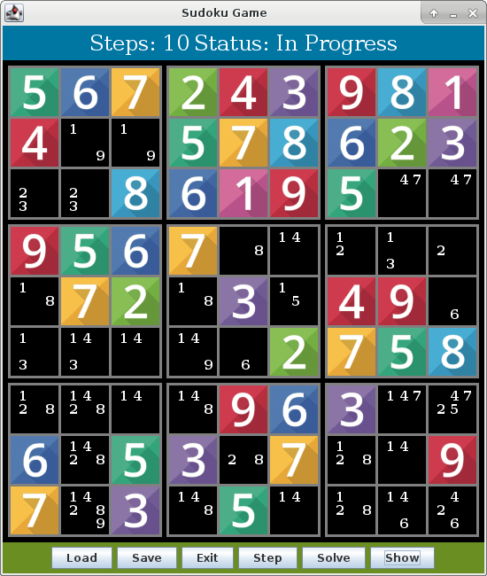 Puzzle constraints after 10 moves